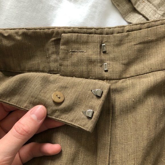 COPY - Eileen Fisher two piece brown top & capris bottoms - Picture 5 of 8